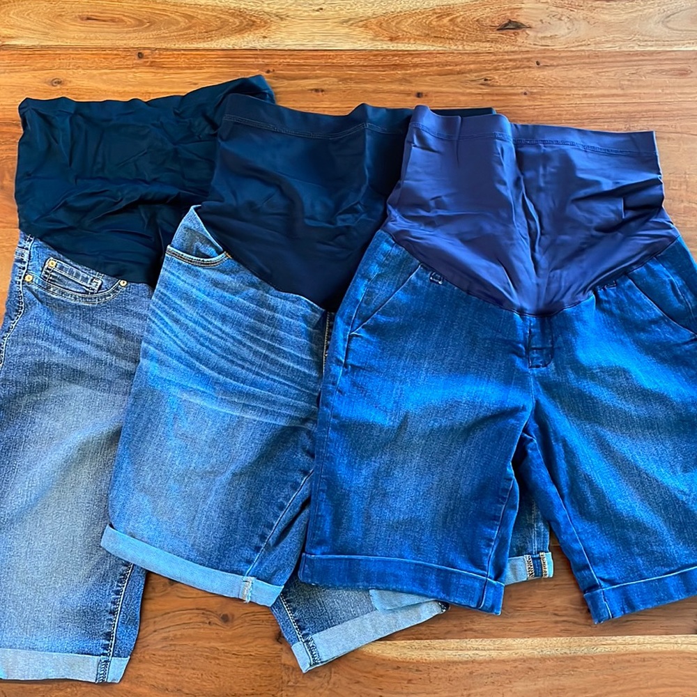 Maternity Demin Short Jeans Bundle